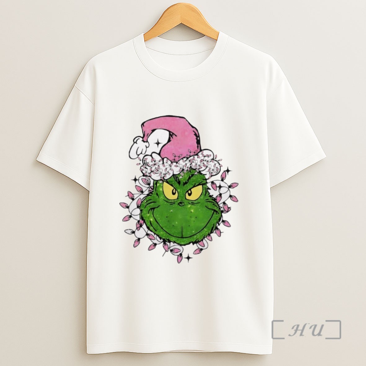 Officials Grinch Max Santa Hat Pink Merry Christmas 2025 Sweatshirt Tee Shirt