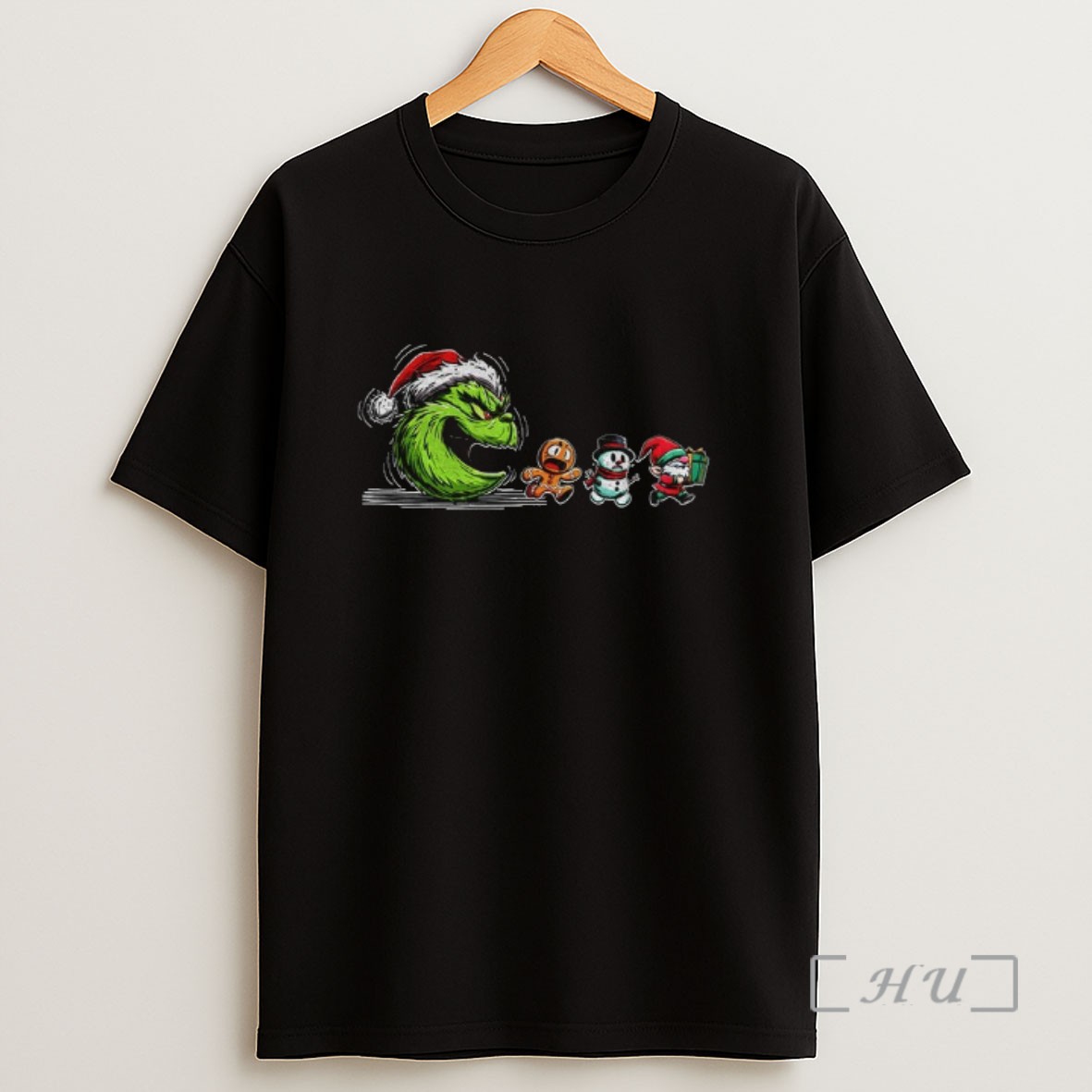 Officials Grinch Santa Hat Funny Gingerbread Cookie Merry Christmas 2025 Sweatshirt Tee Shirt