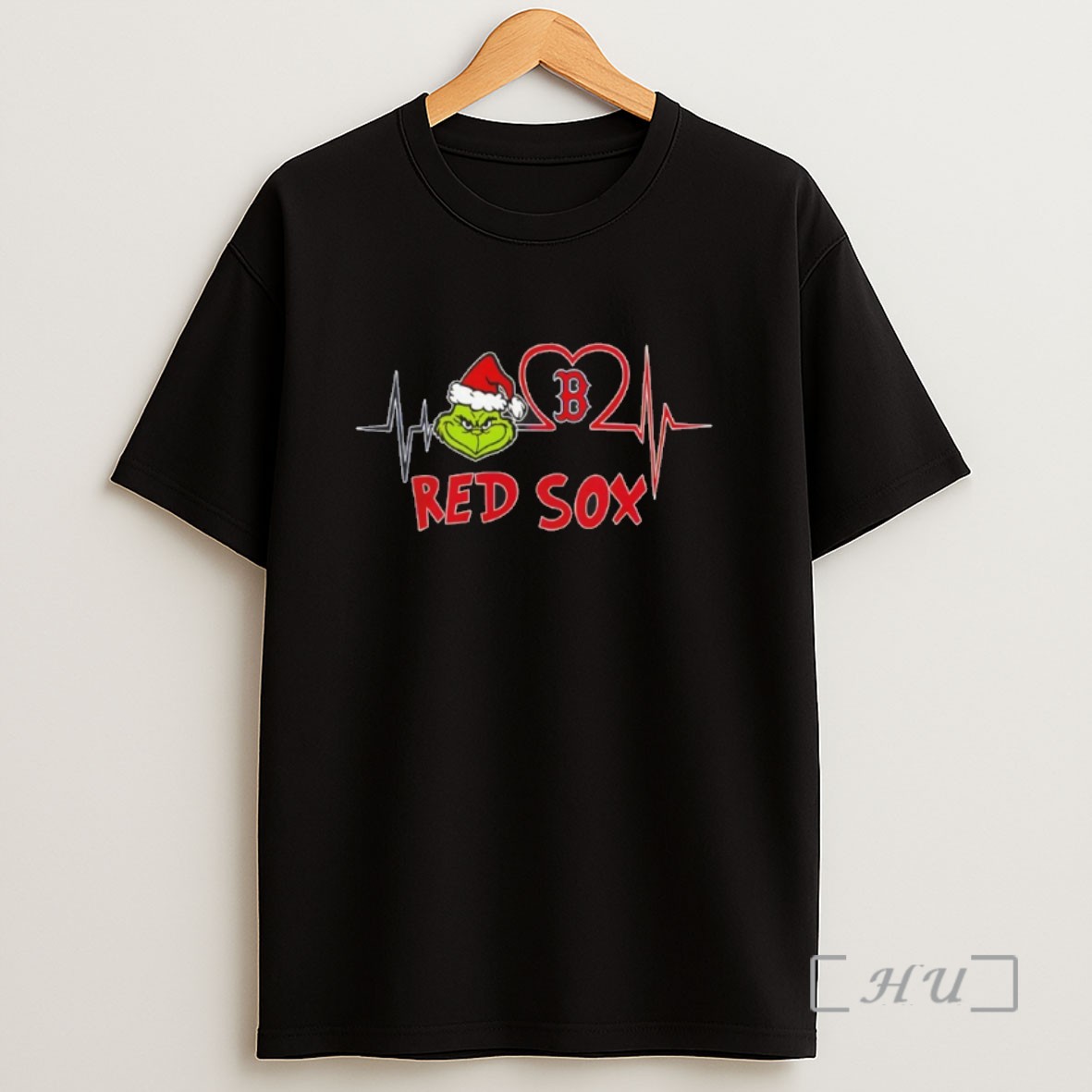 Officials Grinch Santa Heartbeat Love Boston Red Sox Mlb Merry Christmas 2025 Sweatshirt Tee Shirt