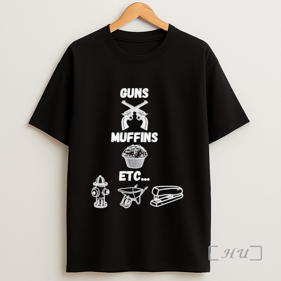 Officials Guns Muffins Etc Sweatshirt Tee Shirt