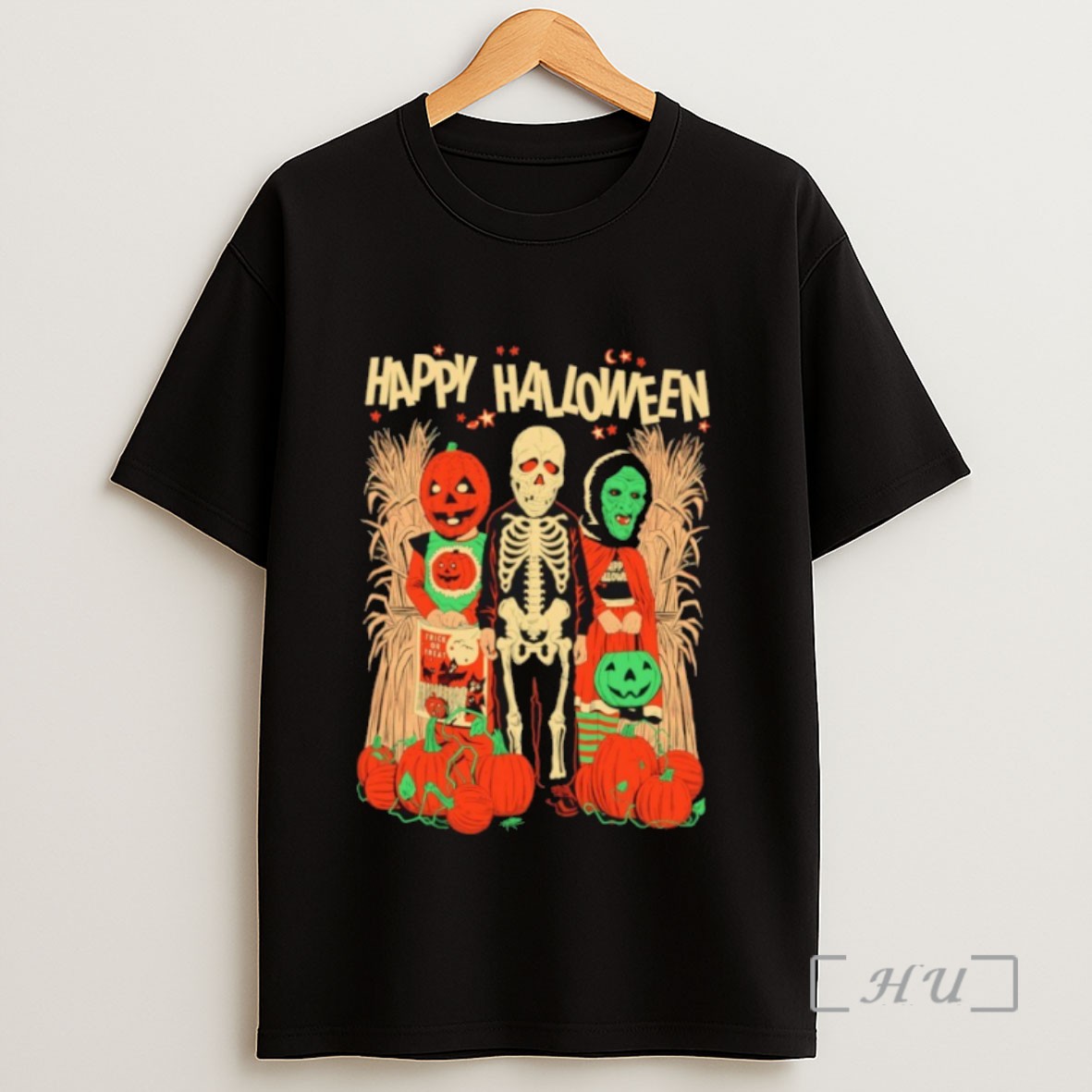 Officials Halloween Trio Happy Halloween Sweatshirt Tee Shirt