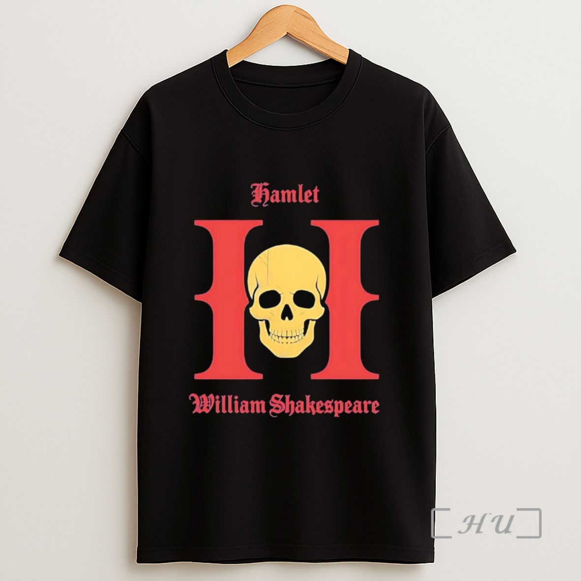 Officials Hamlet Monogram William Shakespeare Sweatshirt Tee Shirt