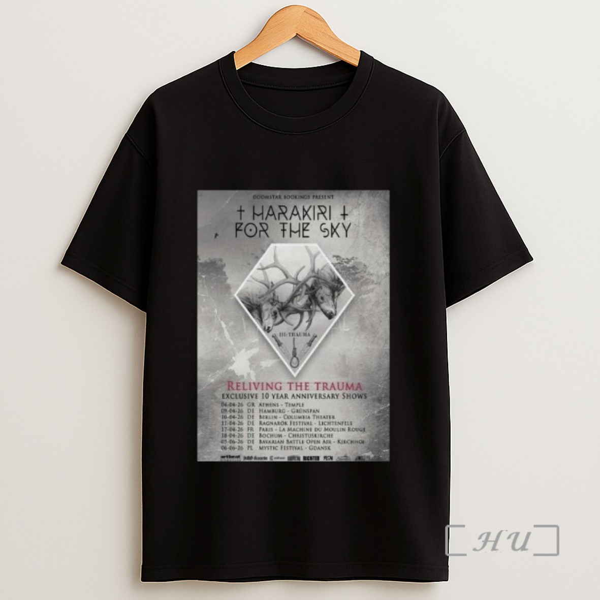 Officials Harakiri For The Sky Exclusive 10th Anniversary Shows 2026 Long Sleve Sweatshirt Tee Shirt