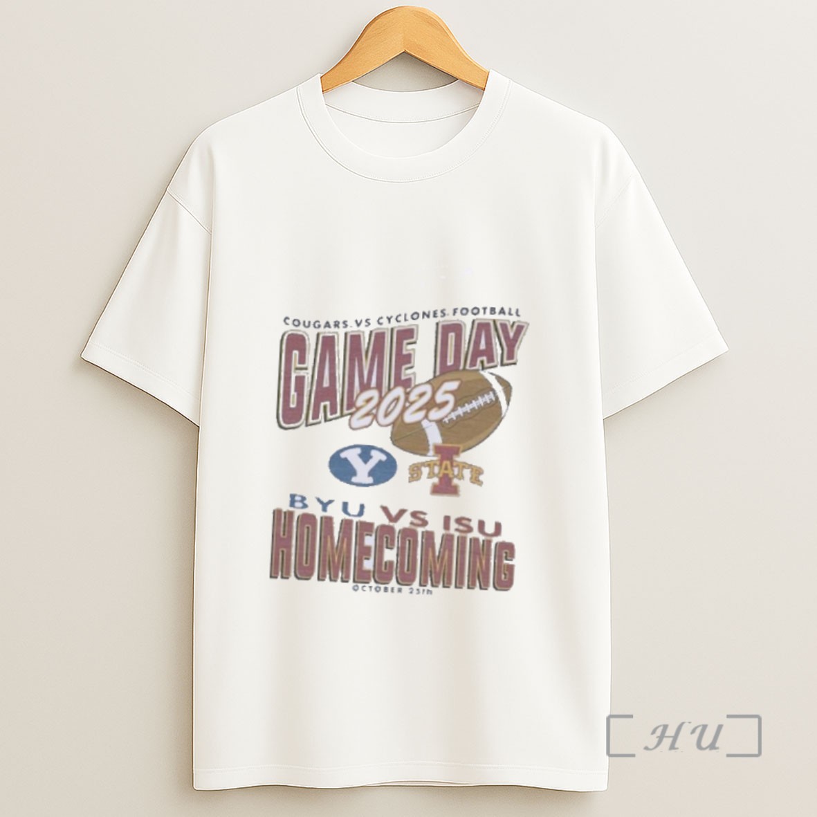 Officials Homecoming Gameday Showdown 2025 Iowa State Cyclones Vs Byu Cougars October 25 Sweatshirt Tee Shirt
