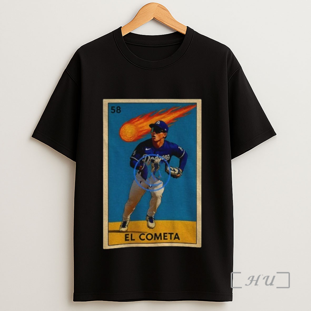 Officials Hyeseong Kim El Cometa Los Angeles Dodgers Mlb Baseball 2025 Card Sweatshirt Tee Shirt