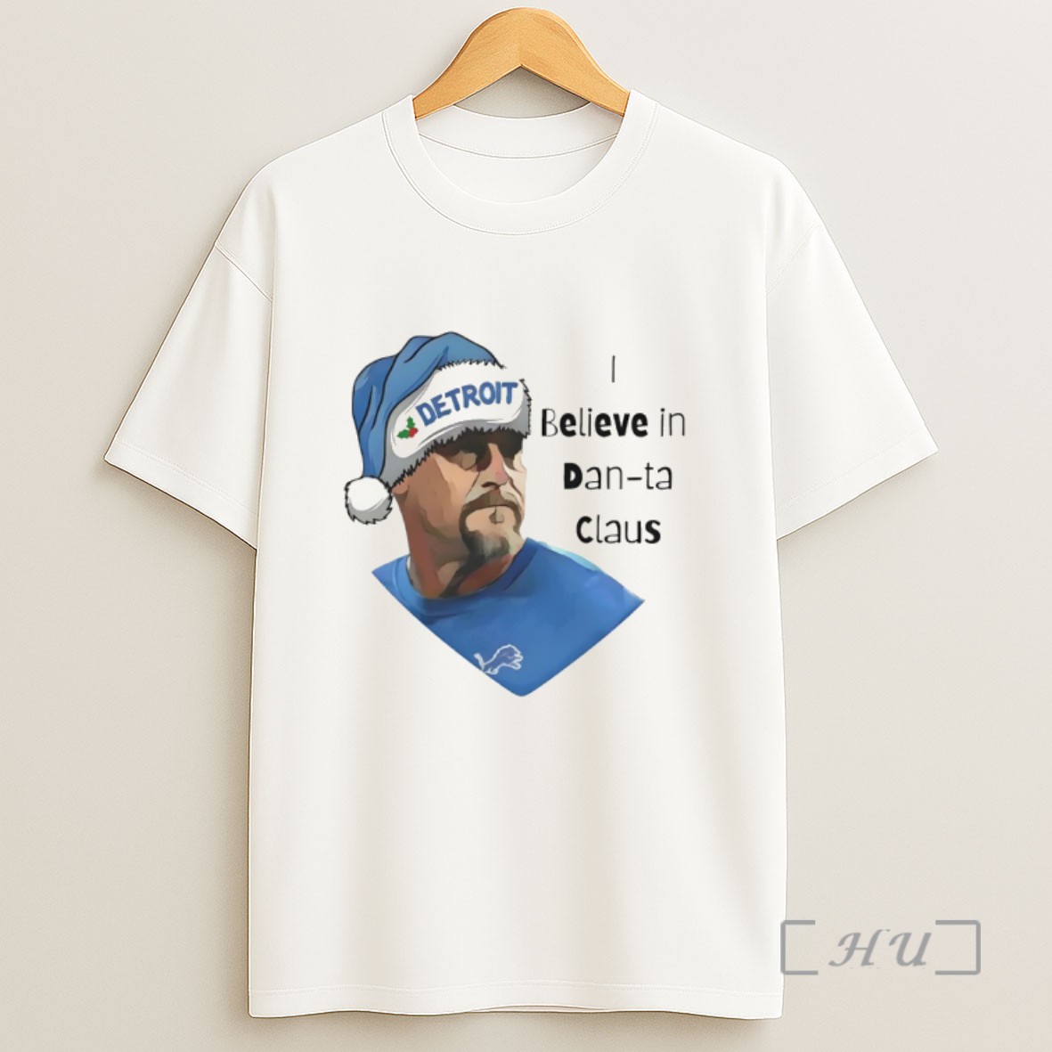 Officials I Believe In Dan Ta Claus Dan Campbell Detroit Lions Football Christmas 2025 Sweatshirt Tee Shirt
