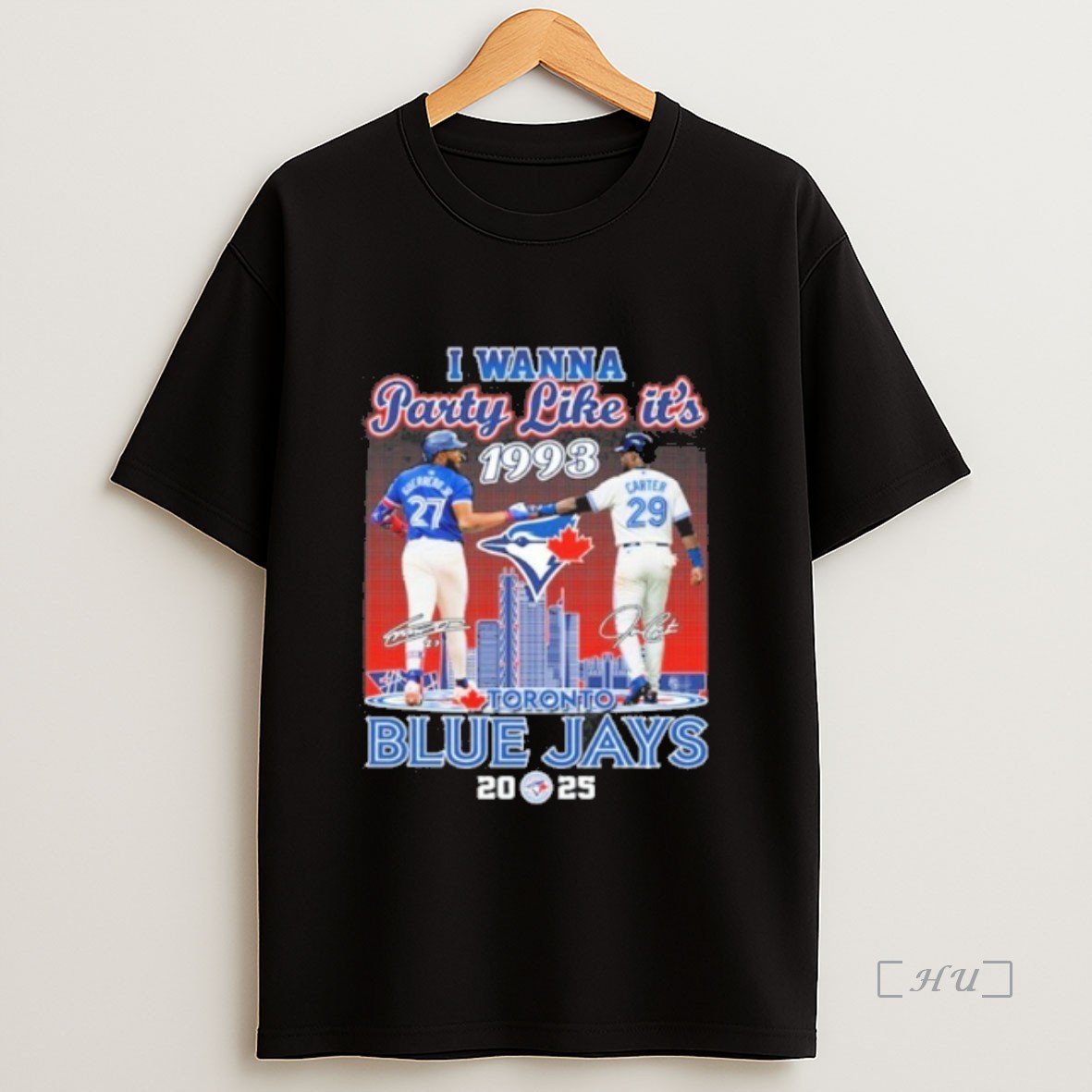 Officials I Wanna Party 1993 Toronto Bjs Guerard X Carter Sweatshirt Tee Shirt