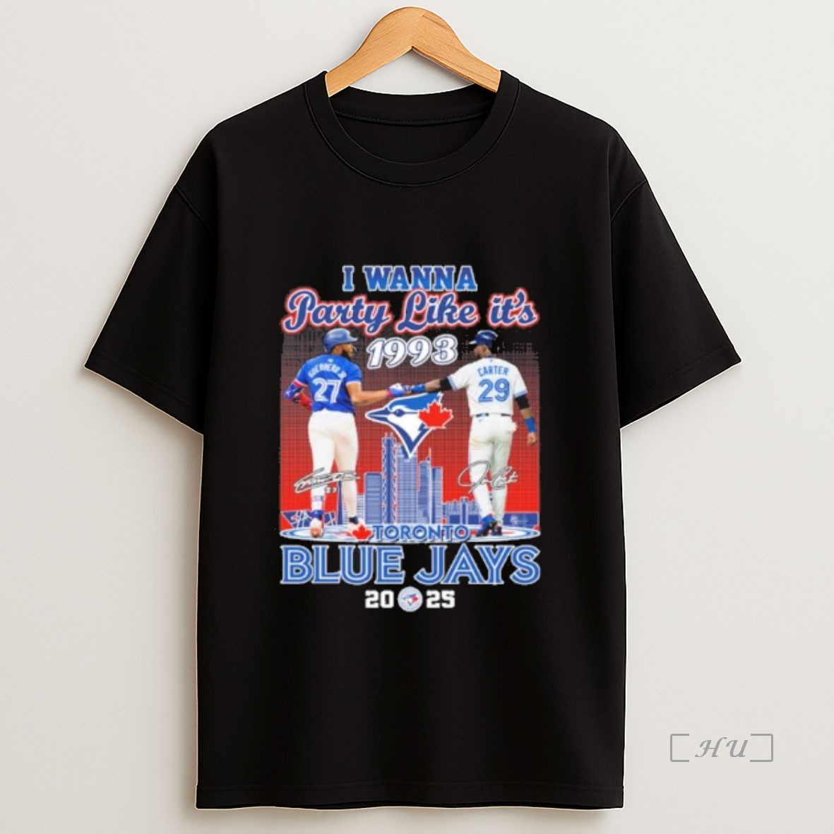 Officials I Wanna Party 1993 Toronto Blue Jays 2025 Ws Champions Sweatshirt Tee Shirt