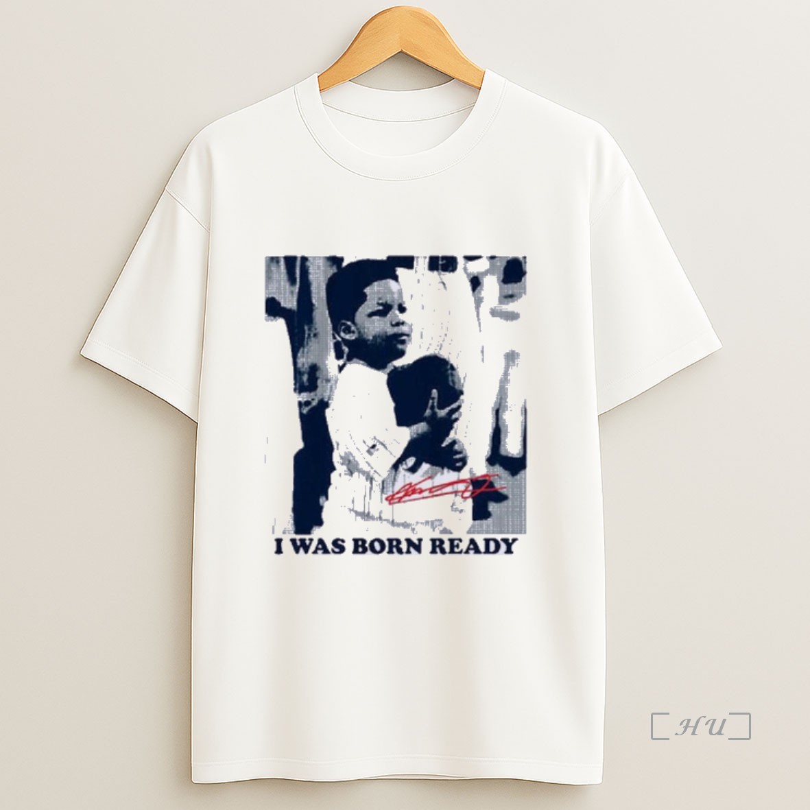 Officials I Was Born Ready Vladimir Guerrero Jr Ws Sweatshirt Tee Shirt