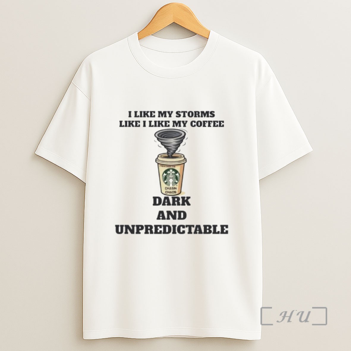 Officials I Like My Storms Like I Like My Coffee Dark And Unpredictable Ornaments Sweatshirt Tee Shirt