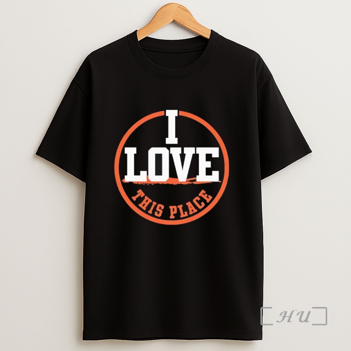 Officials I Love This Place Logo Sweatshirt Tee Shirt