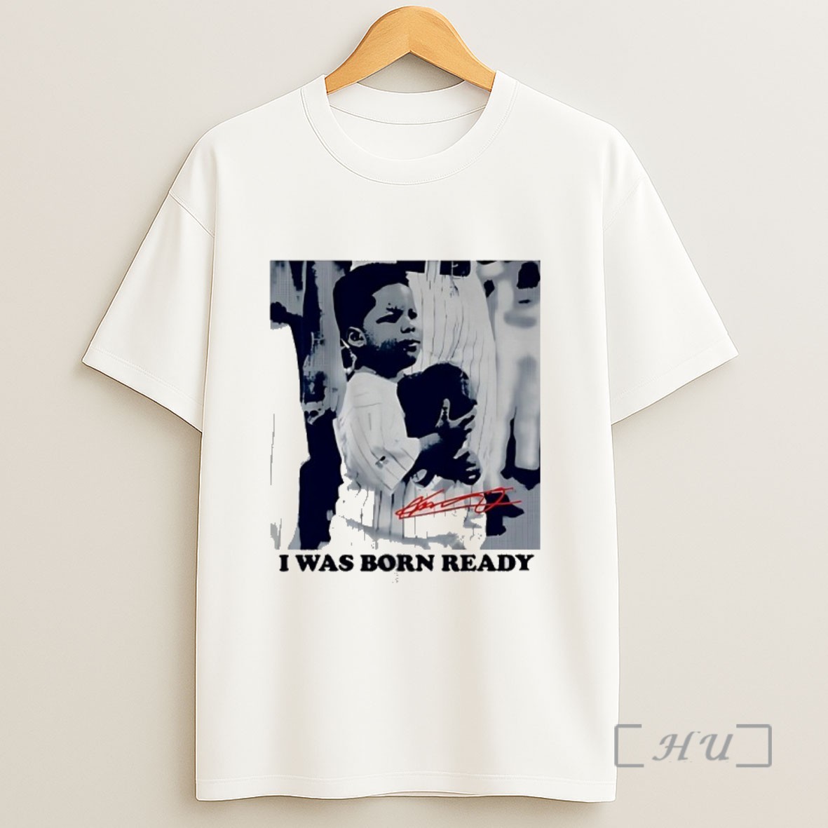 Officials I Was Born Ready Vladimir Guerrero Jr Sweatshirt Tee Shirt
