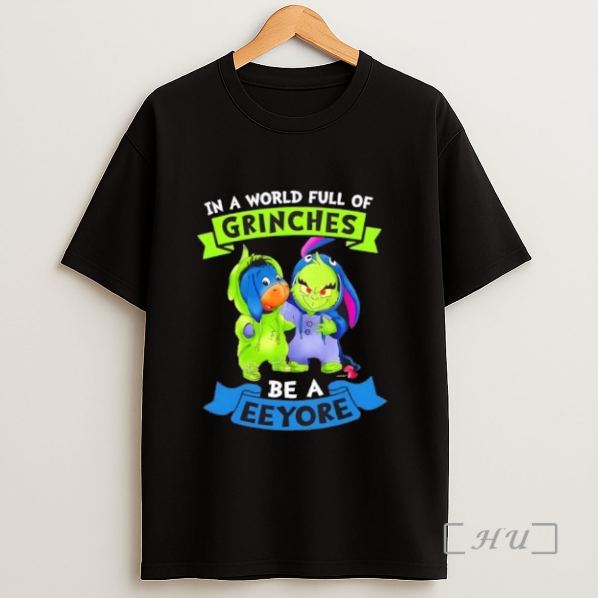 Officials In A World Full Of Grinches Be A Eeyore Cosplay Sweatshirt Tee Shirt
