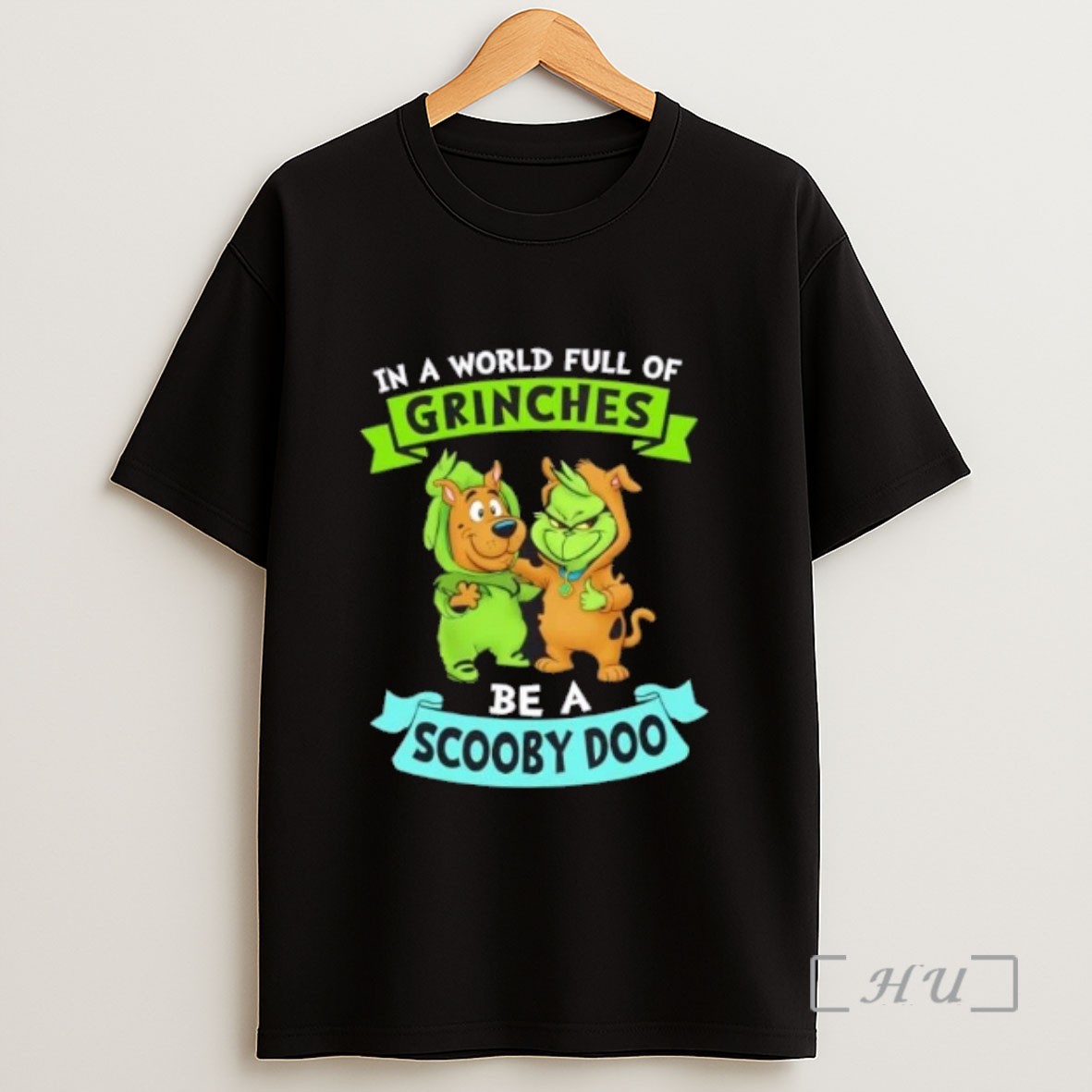 Officials In A World Full Of Grinches Be A Scooby Doo Cosplay Sweatshirt Tee Shirt