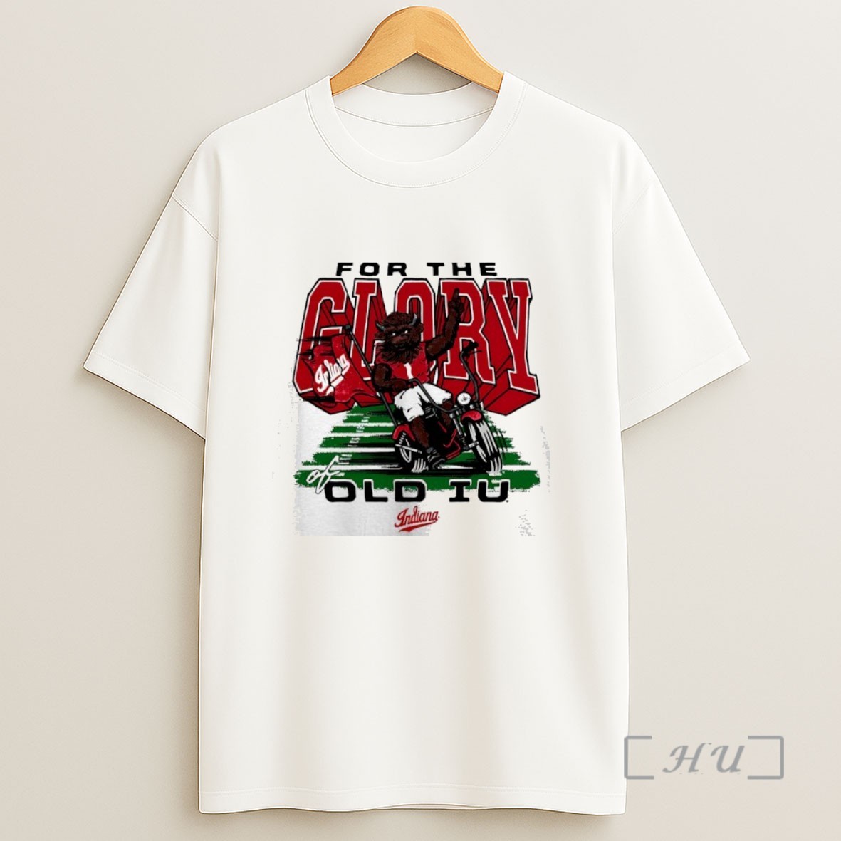 Officials Indiana Football For The Glory Of Old Iu Sweatshirt Tee Shirt