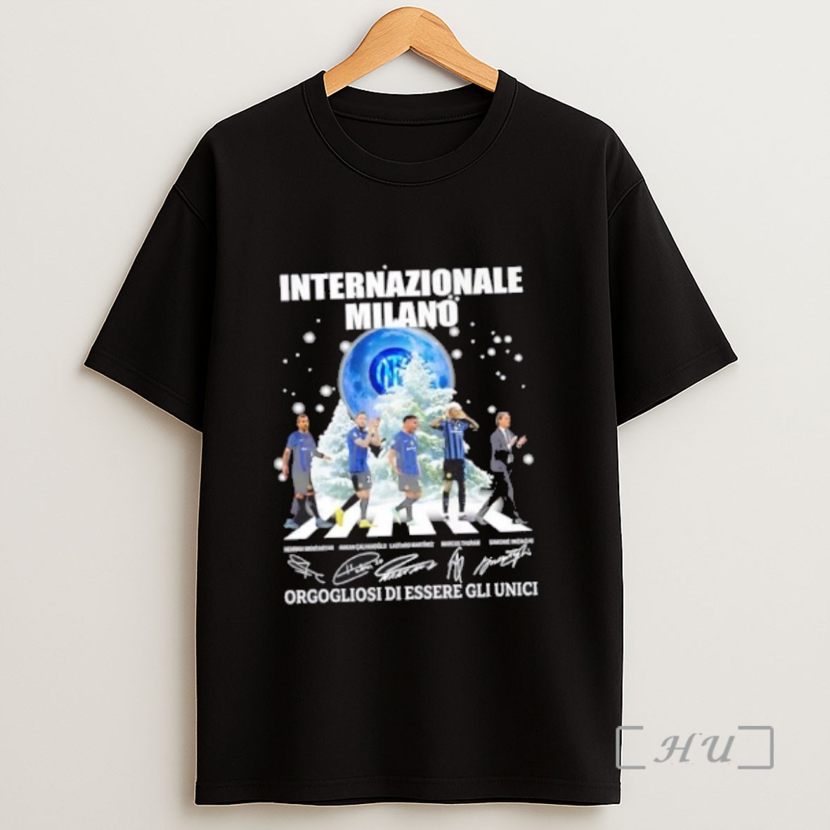 Officials Internazionale Milano Simone Inzaghi And Players Abbey Road Orgogliosi Di Essere Gli Unici Sweatshirt Tee Shirt