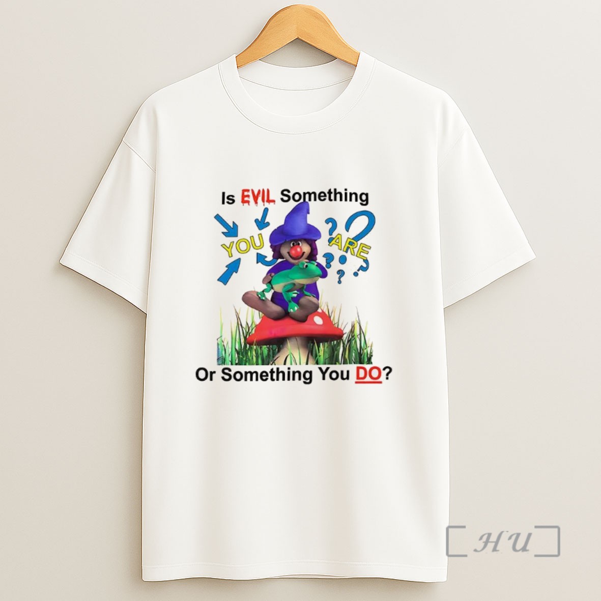 Officials Is Evil Something You Are Or Something You Do Witch And Frog Sweatshirt Tee Shirt