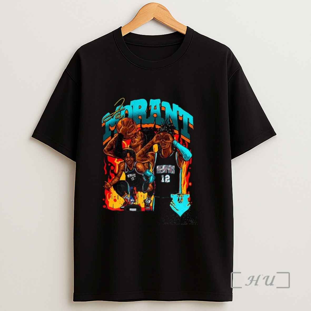 Officials Ja Morant Memphis Grizzlies Cartoon Graphic Sweatshirt Tee Shirt