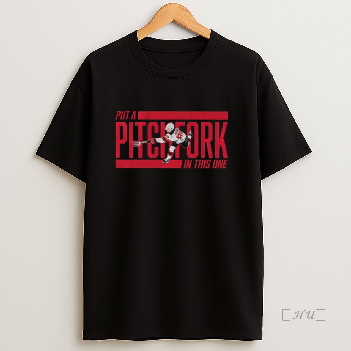 Officials Jack Hughes New Jersey Devils Put A Pitchfork In This One 2025 Sweatshirt Tee Shirt