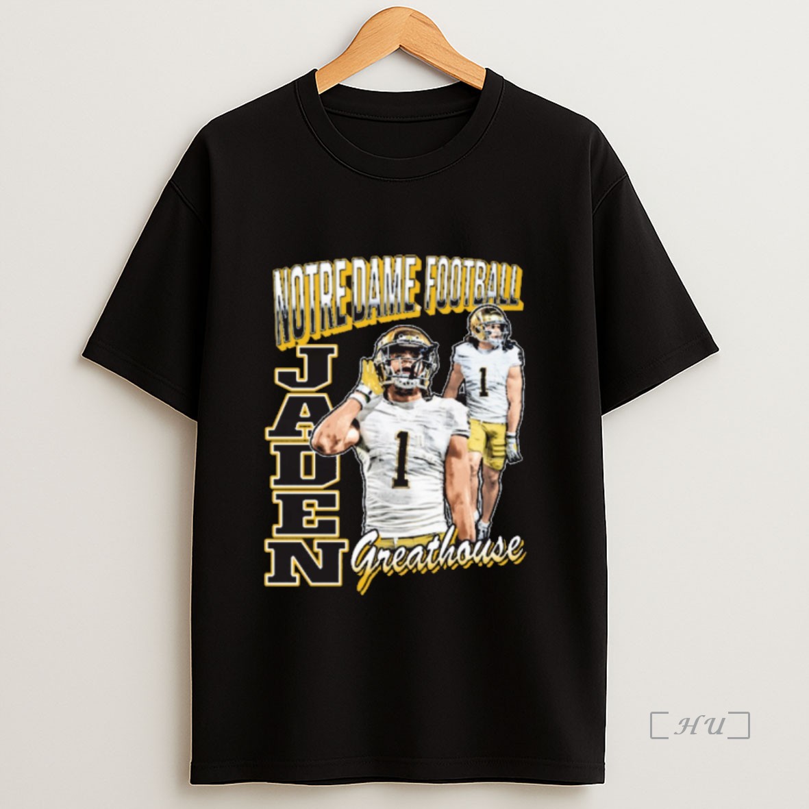 Officials Jaden Greathouse 90s Notre Dame Fighting Irish Football Ncaa 2025 Sweatshirt Tee Shirt