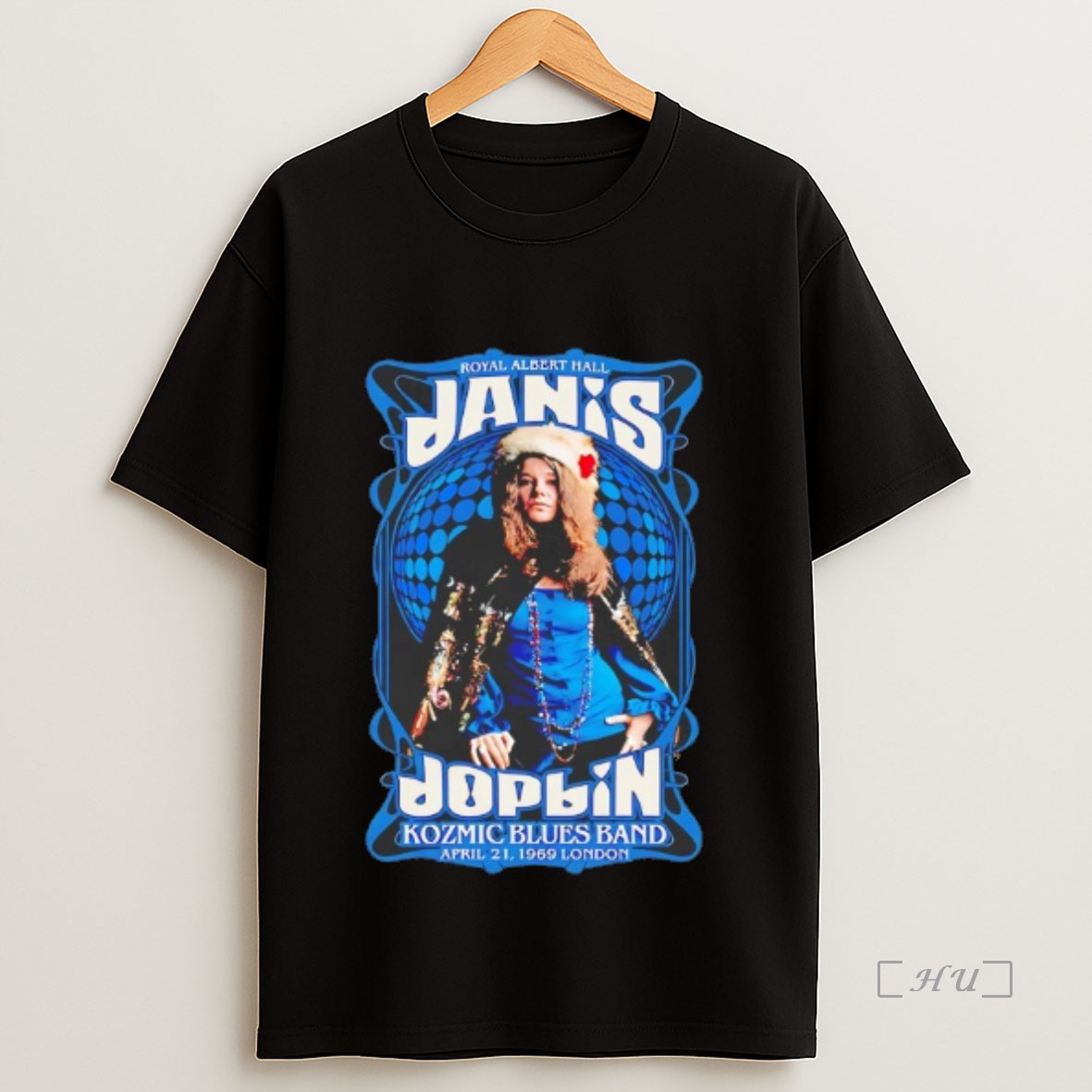Officials Janis Joplin Kozmic Blues Band 1969 London Sweatshirt Tee Shirt