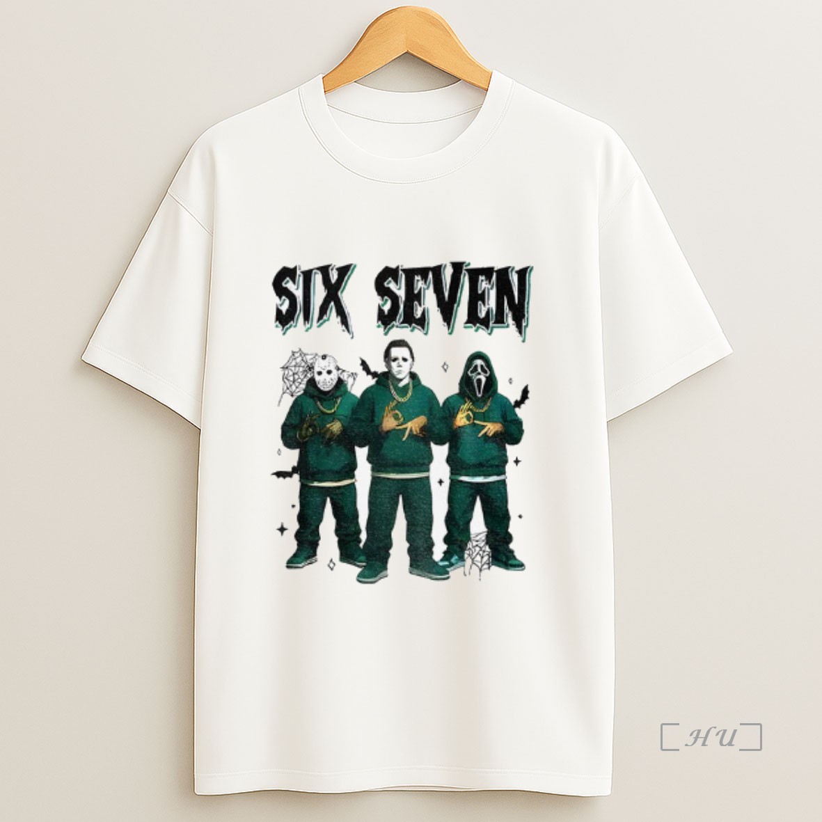 Officials Jason Voorhees Michael Myers And Ghostface Horror Characters Six Seven Sweatshirt Tee Shirt