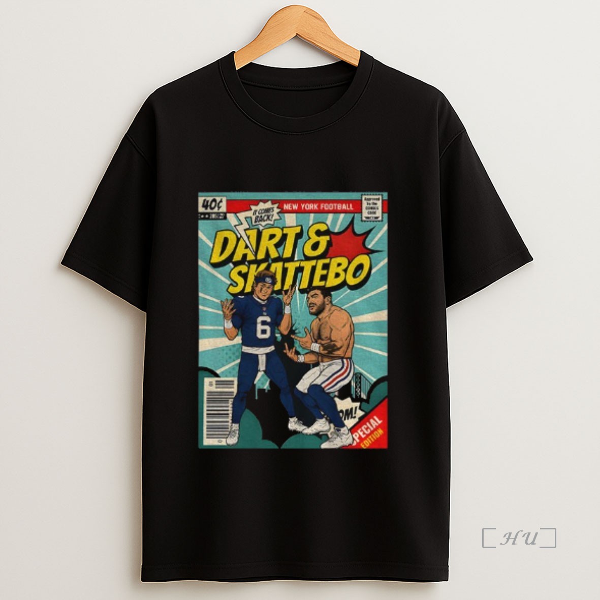 Officials Jaxson Dart And Cam Skattebo Comic It Comes Back Ny Football Sweatshirt Tee Shirt