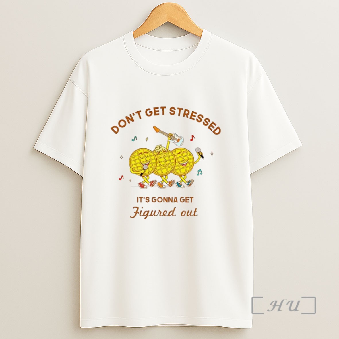 Officials Jb Waffle Dont Get Stressed Its Gonna Get Figured Out Meme Sweatshirt Tee Shirt