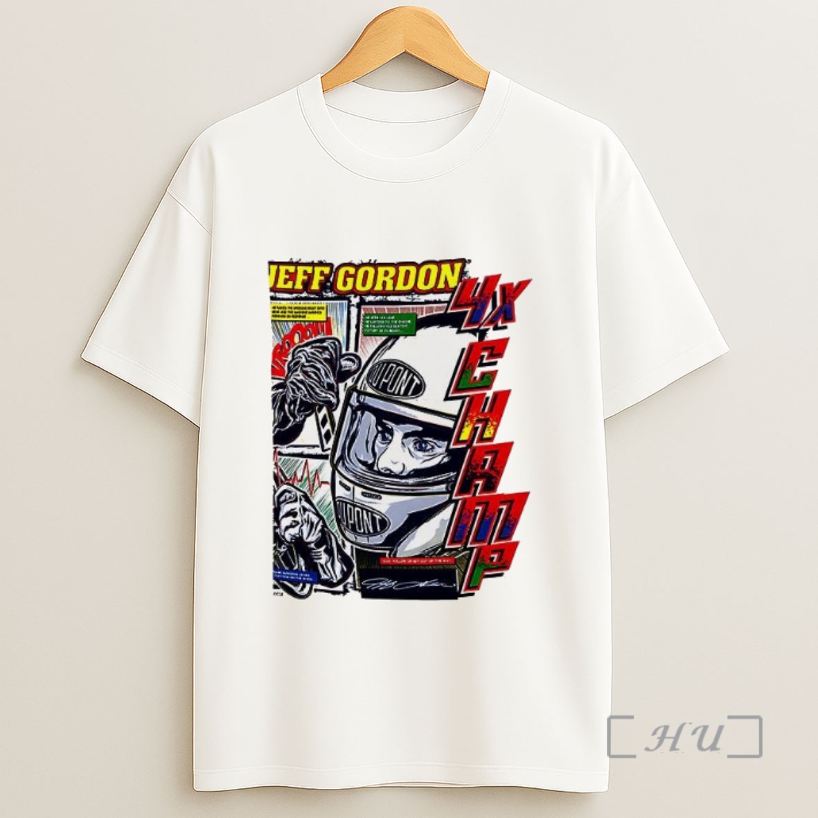 Officials Jeff Gordon 4x Champ 2025 Sweatshirt Tee Shirt