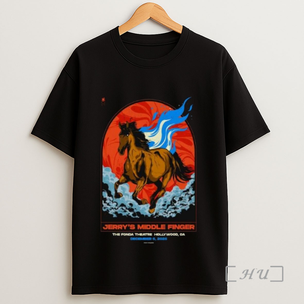 Officials Jerrys Middle Finger Hollywood December 6 2025 Long Sleve Sweatshirt Tee Shirt