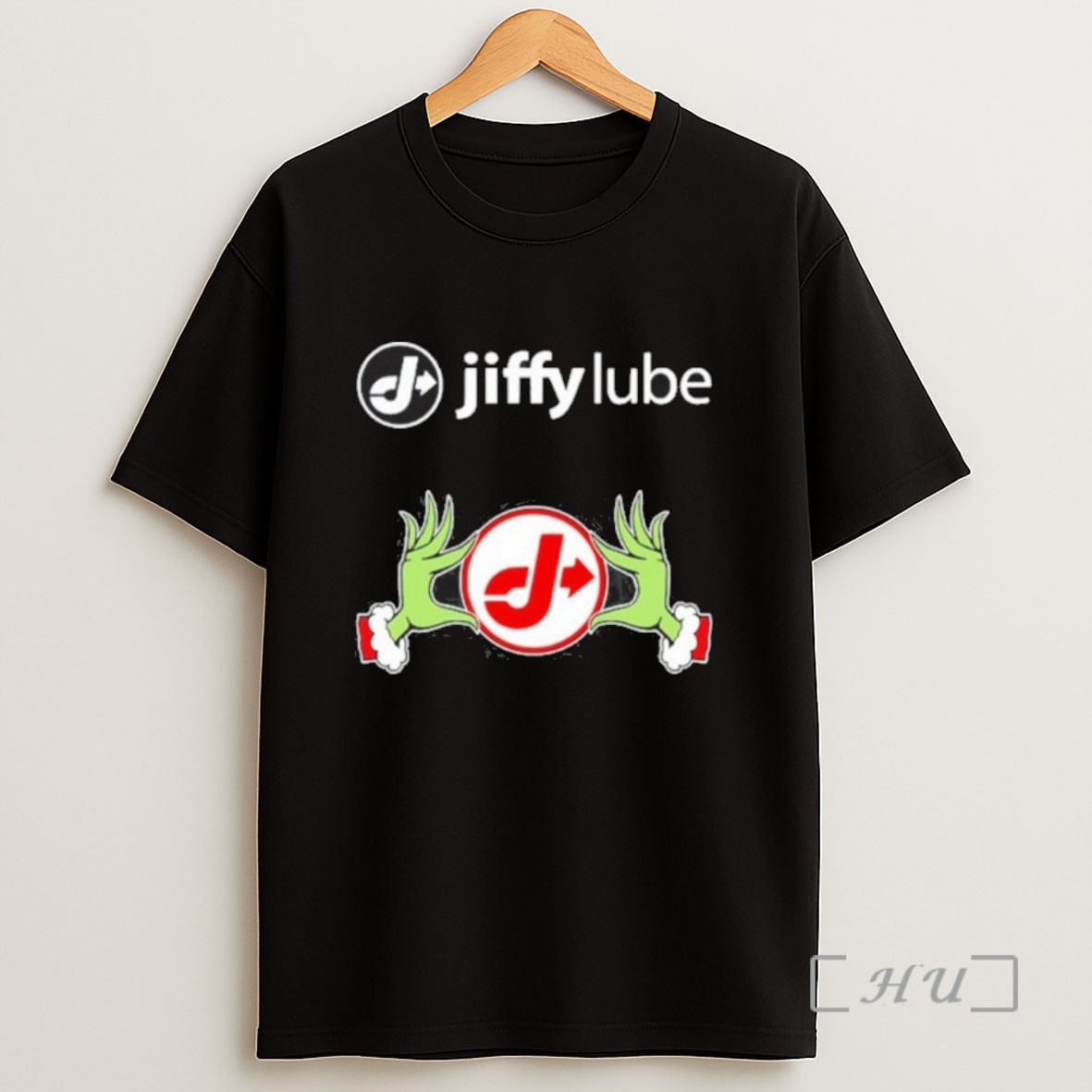 Officials Jiffy Lube Logo Grinch Hand Sweatshirt Tee Shirt