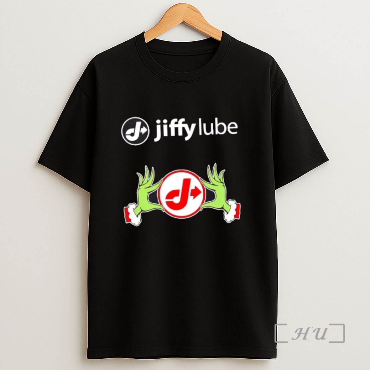 Officials Jiffy Lube X Grinch Hands Merry Christmas Sweatshirt Tee Shirt