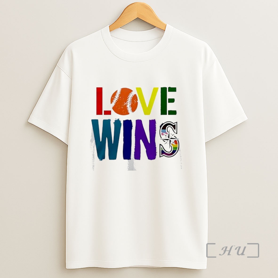 Officials Julio Rodriguez Seattle Mariners Love Wins Pride Sweatshirt Tee Shirt