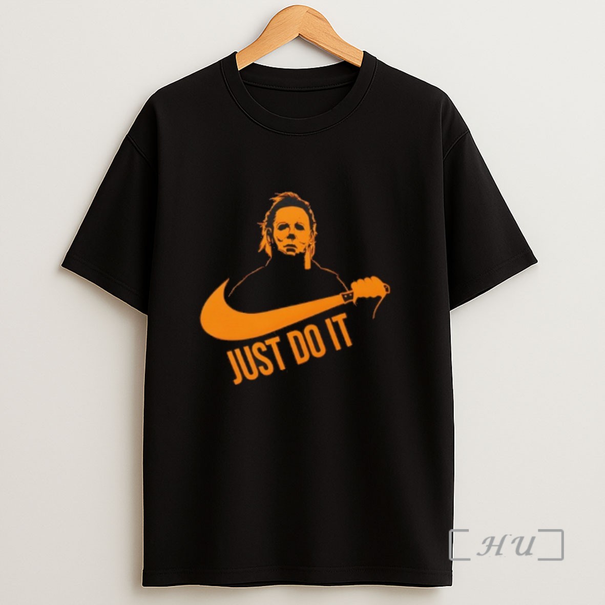Officials Just Do It Michael Myers Halloween Nike Logo Sweatshirt Tee Shirt
