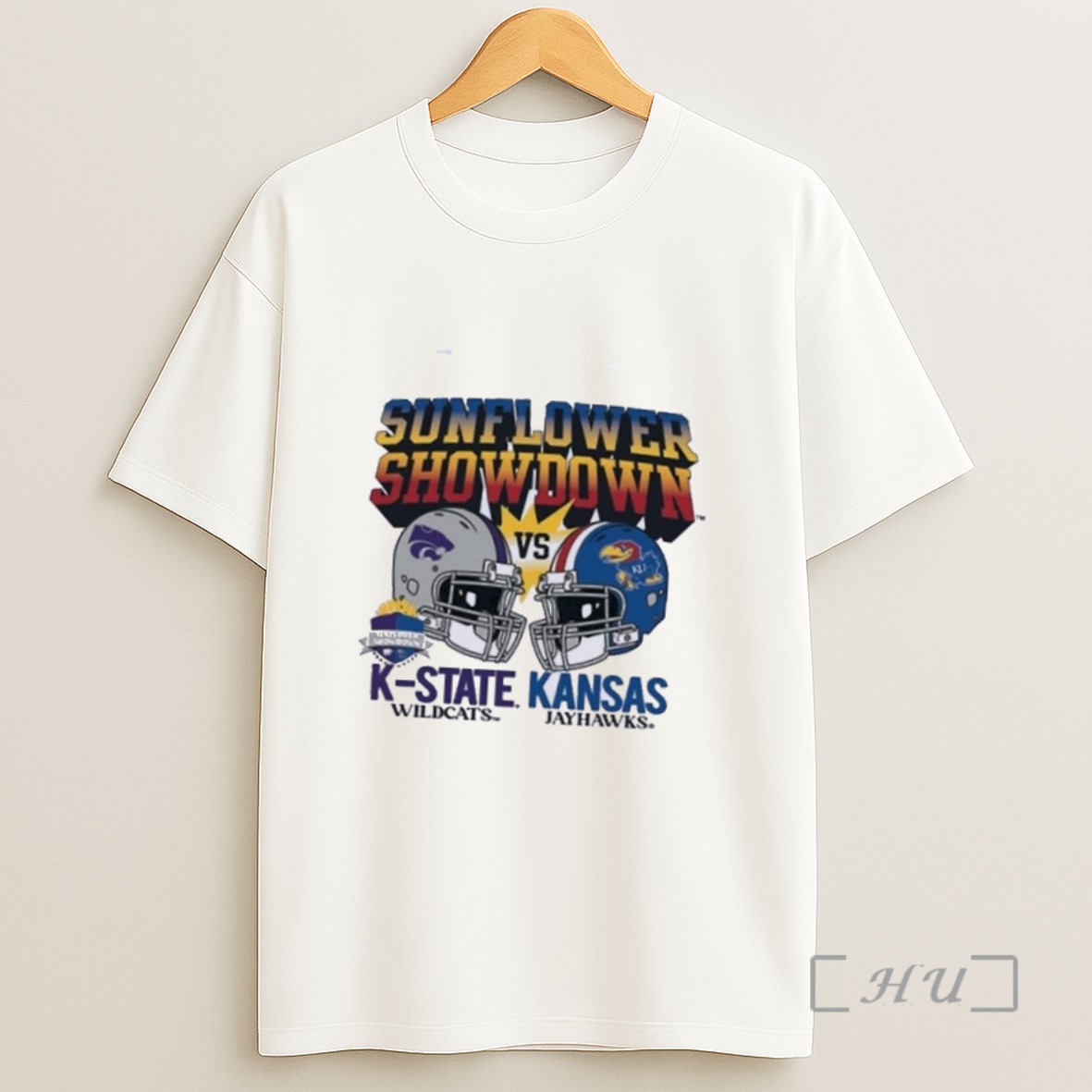 Officials Ku Vs K State 2025 Sunflower Showdown Sweatshirt Tee Shirt