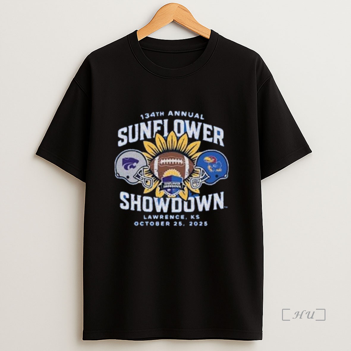 Officials Kansas Jayhawks 134th Annual Sunflower Showdown Vs K State Sweatshirt Tee Shirt