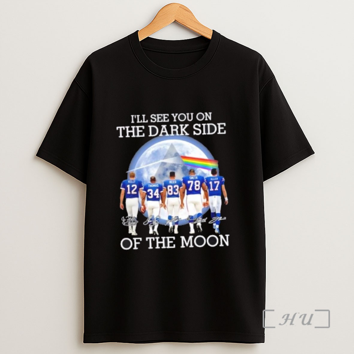 Officials Kelly Thomas Reed Smith Allen Buffalo Bills Ill See You On The Dark Side Of The Moon Sweatshirt Tee Shirt