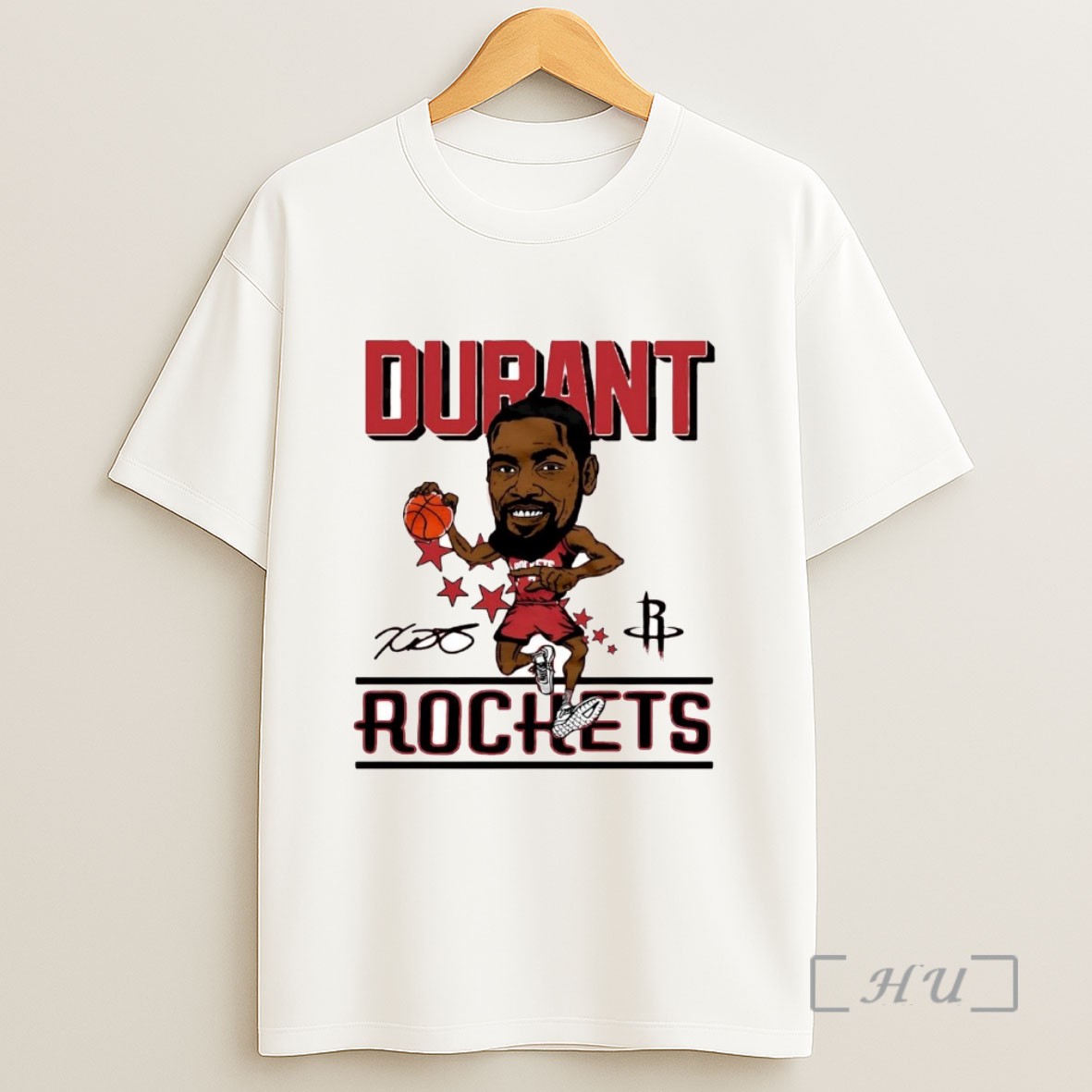 Officials Kevin Durant Caricature Houston Rockets Sweatshirt Tee Shirt