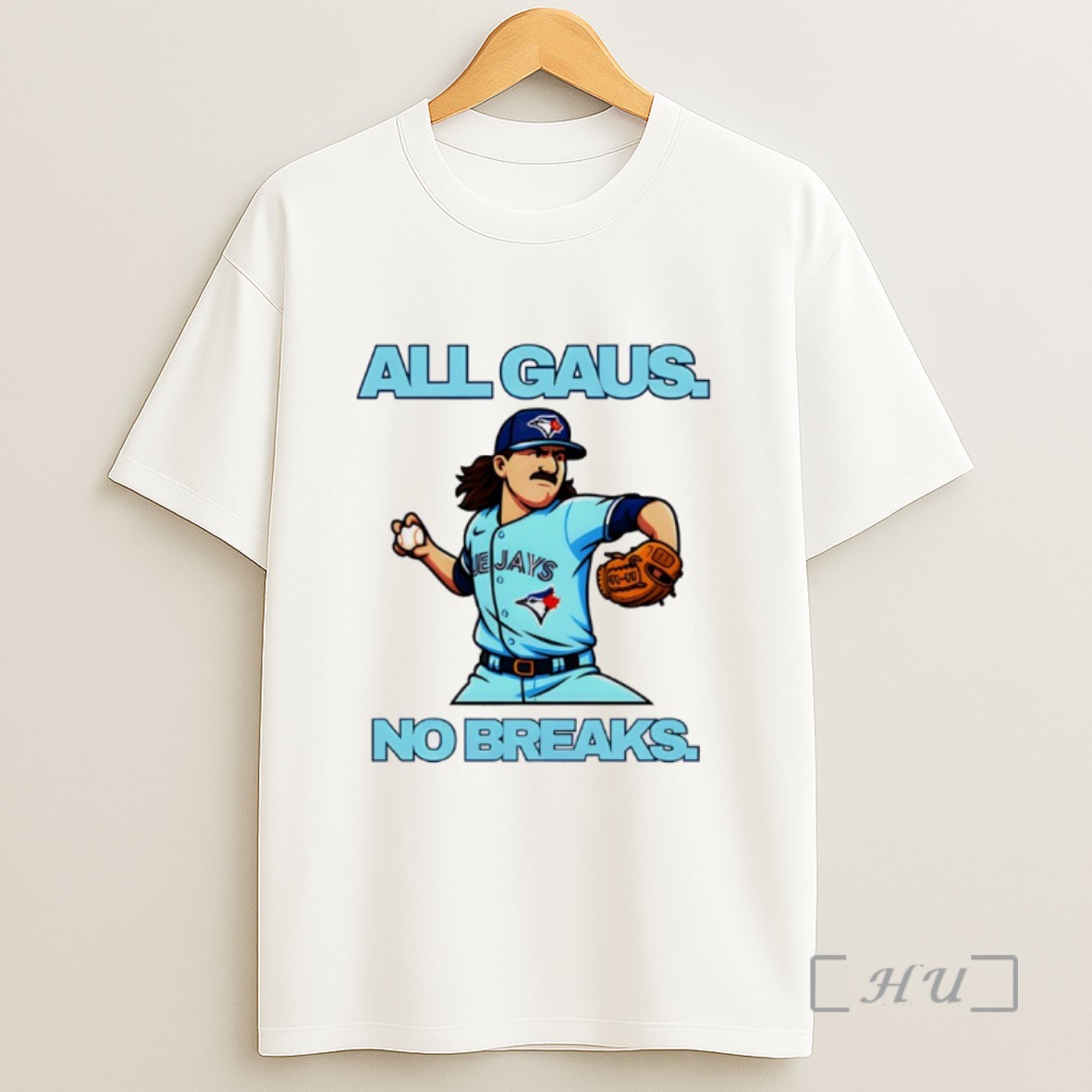 Officials Kevin Gausman All Gaus No Brakes Toronto Blue Jays Baseball American League Sweatshirt Tee Shirt