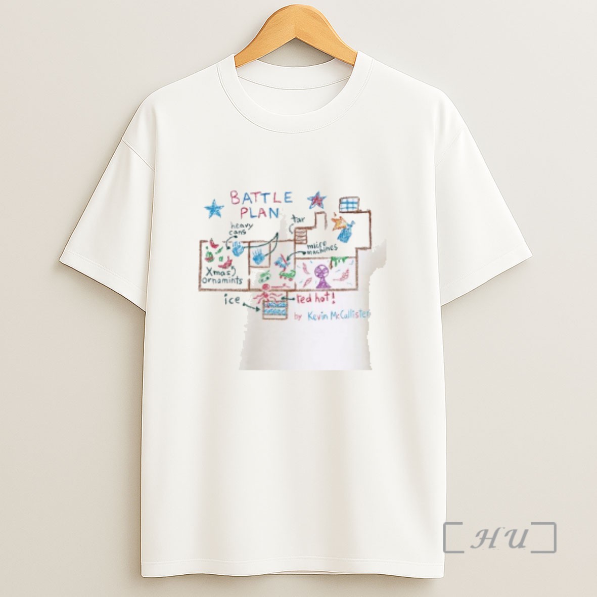 Officials Kevin Mccallister Battle Plan Christmas Sweatshirt Tee Shirt