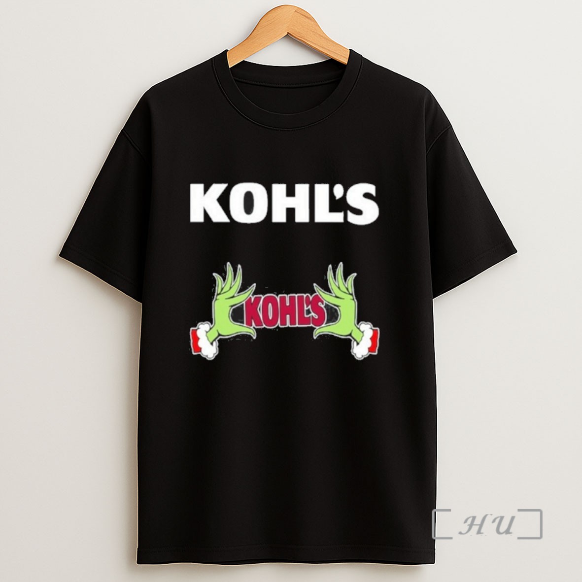 Officials Kohls Logo Grinch Hand Sweatshirt Tee Shirt