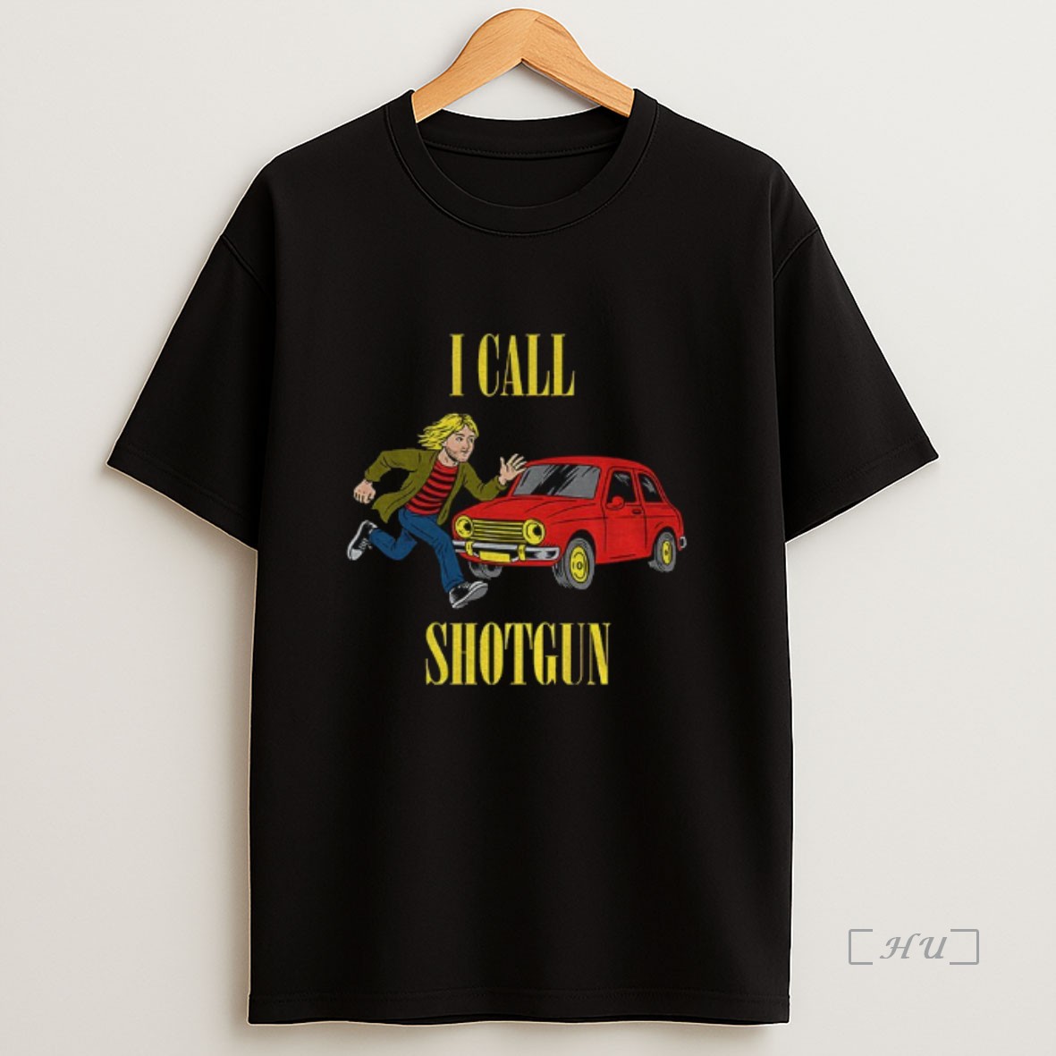 Officials Kurt Cobain Nirvana I Call Shotgun Sweatshirt Tee Shirt