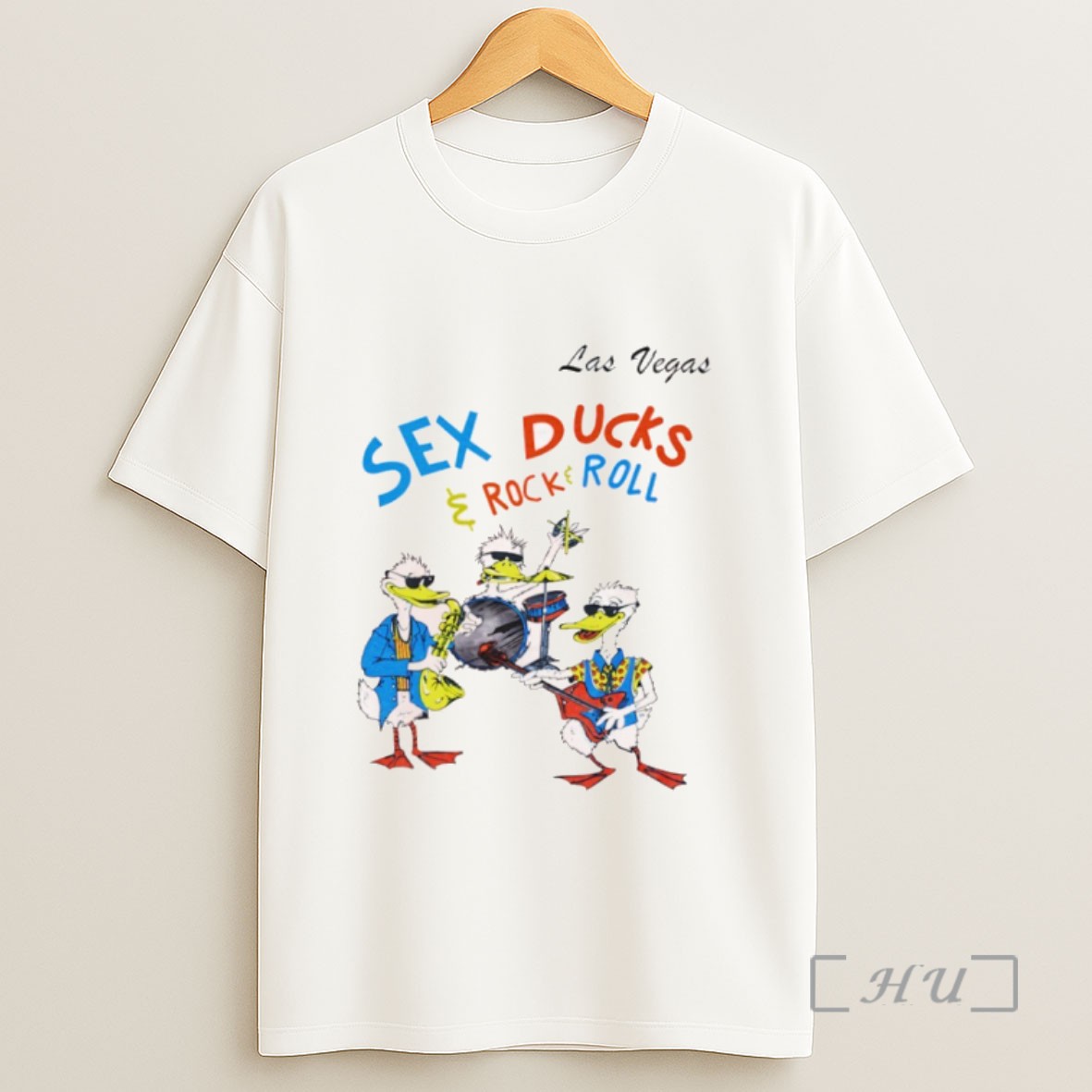 Officials Las Vegas Sex Ducks And Rock And Roll Music Sweatshirt Tee Shirt