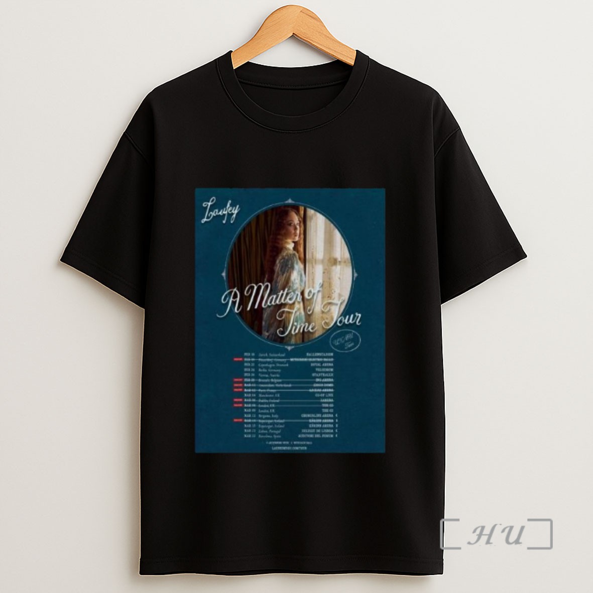 Officials Laufey A Matter Of Time New Tour Uk Eu 2025 Long Sleve Sweatshirt Tee Shirt