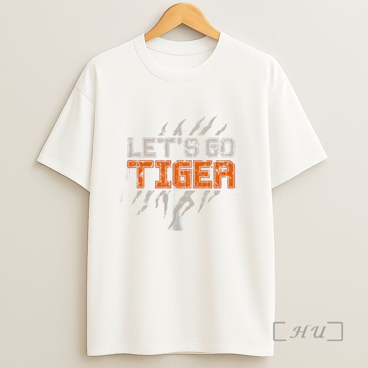Officials Lets Go Tiger Block Stripes Sweatshirt Tee Shirt