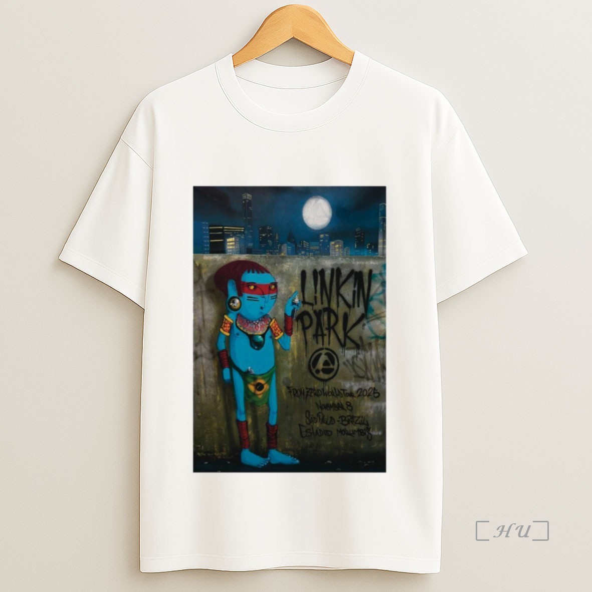 Officials Linkin Park From Zero World Tour 08 November 2025 Sao Paulo Concert Sweatshirt Tee Shirt