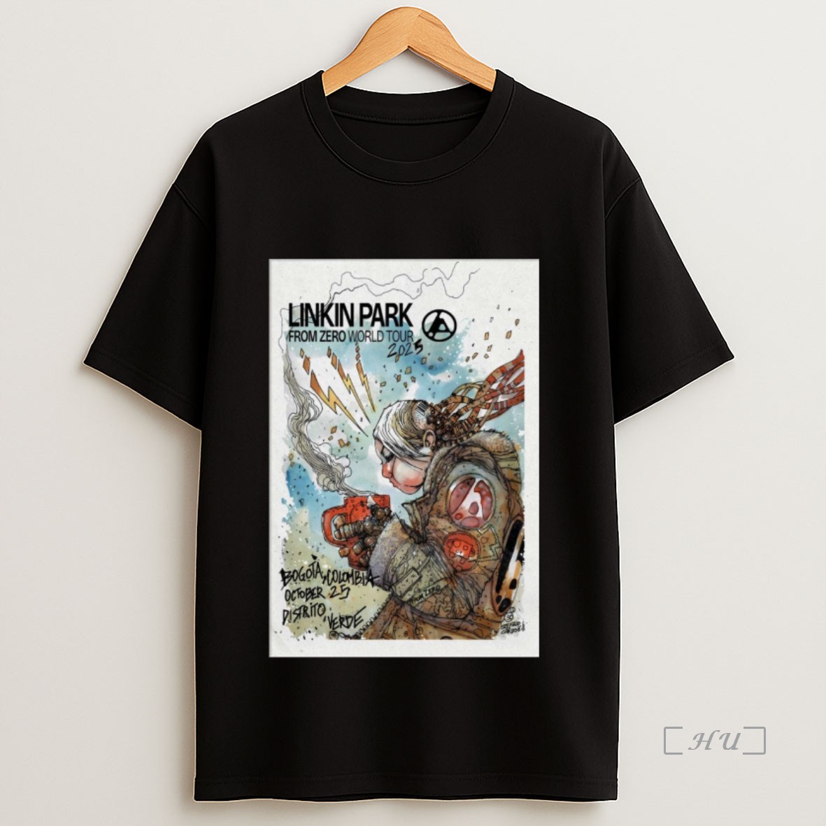 Officials Linkin Park From Zero World Tour Bogota Colombia 25 October 2025 Sweatshirt Tee Shirt
