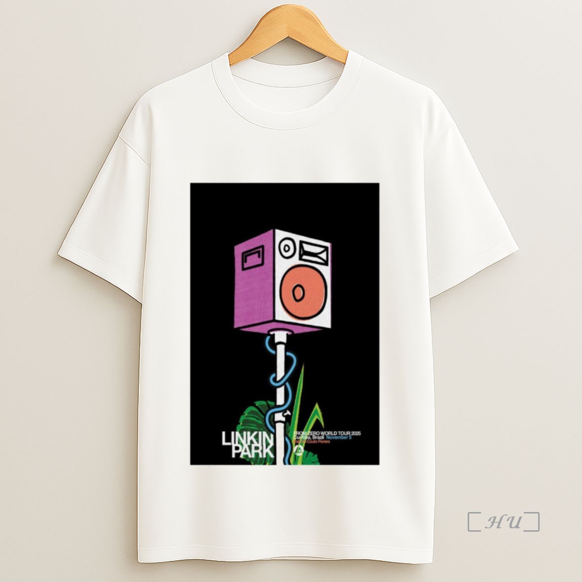 Officials Linkin Park From Zero World Tour Estadio Couto Pereira Curitiba November 5 2025 Sweatshirt Tee Shirt