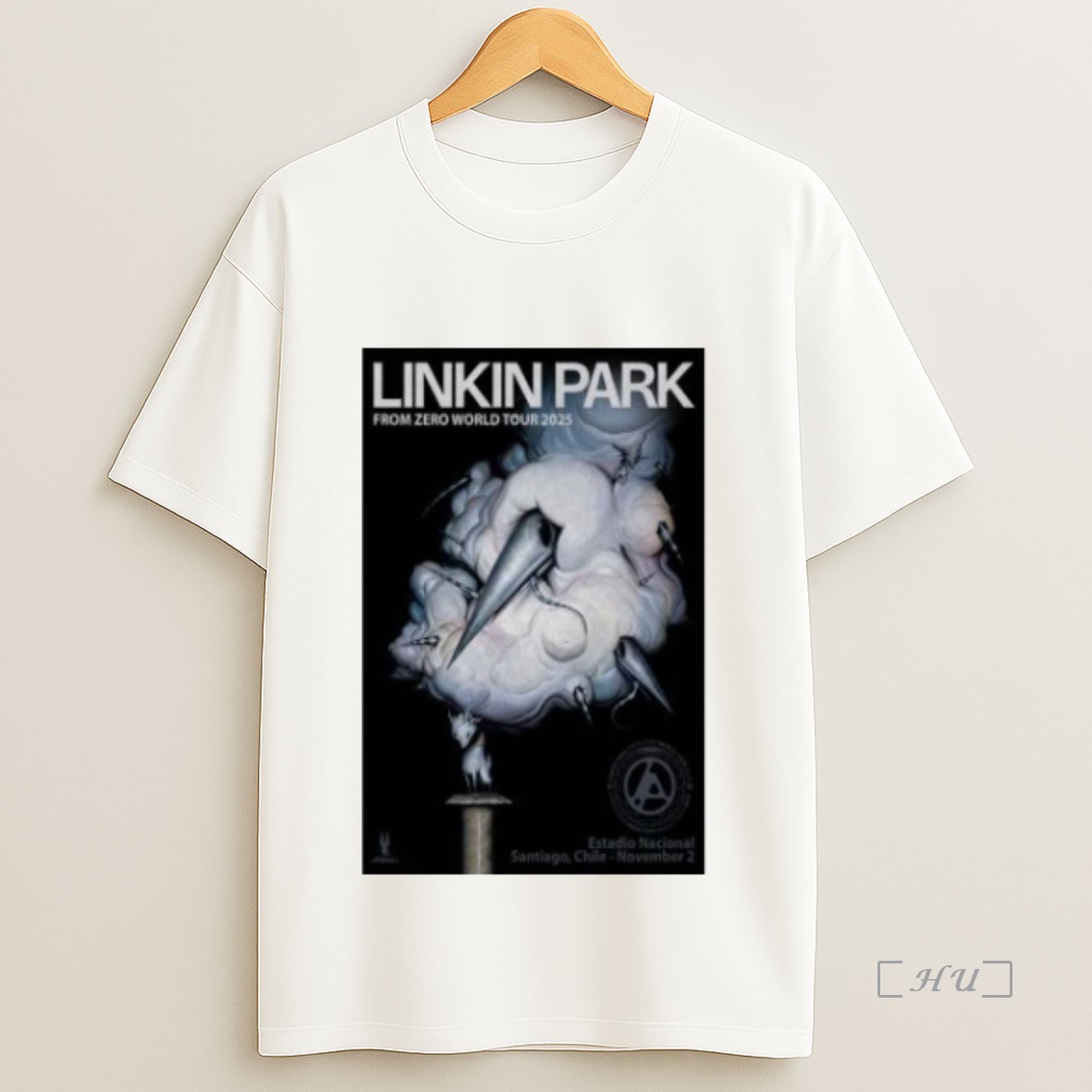 Officials Linkin Park November 2 2025 Santiago Chile Sweatshirt Tee Shirt