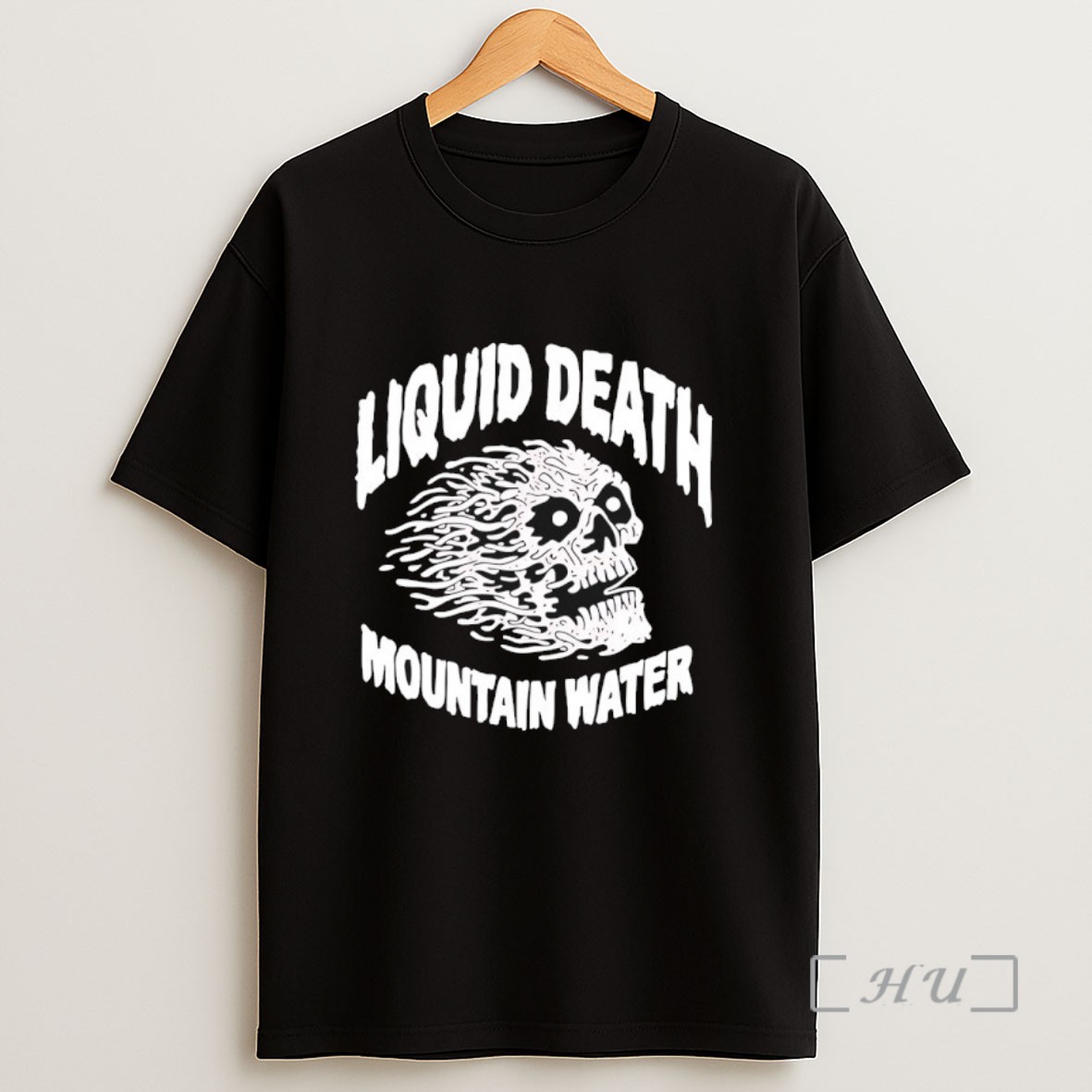 Officials Liquid Death Instant Death Skull Sweatshirt Tee Shirt